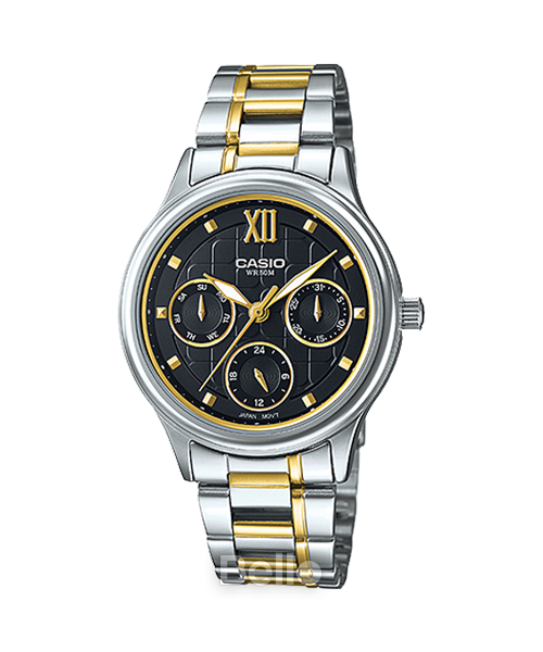 Đồng hồ Casio Nữ LTP-E306SG-1A chính hãng, giá rẻ, Thay Pin Trọn Đời
