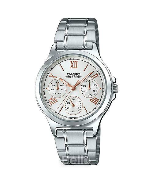 Đồng hồ Casio Nữ LTP-V300D-7A2 chính hãng, giá rẻ, Thay Pin Trọn Đời