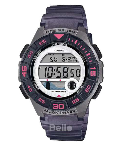 Đồng hồ Casio Nữ LWS-1100H-8A chính hãng, giá rẻ, Thay Pin Trọn Đời