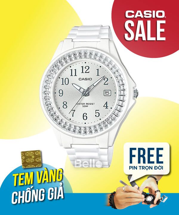 Đồng hồ Casio Nữ LX-500H-7B2 chính hãng, giá rẻ, Thay Pin Trọn Đời