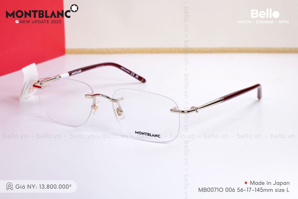  Montblanc MB0071O 006 sale 20% + tặng tròng kính chống chói loá lái xe ngày và đêm 