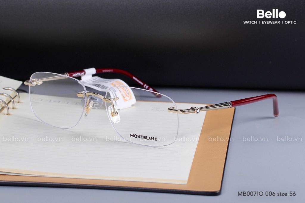  Montblanc MB0071O 006 sale 20% + tặng tròng kính chống chói loá lái xe ngày và đêm 