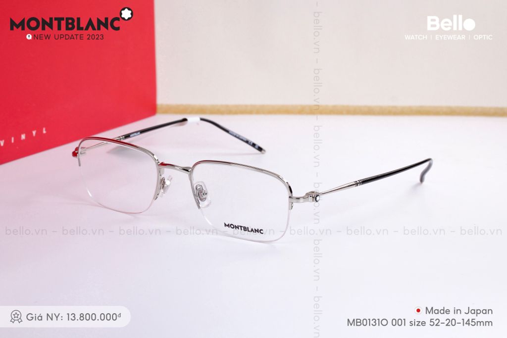  MontBlanc MB0131O 001 sale 20% + tặng tròng kính chống chói loá lái xe ngày và đêm 