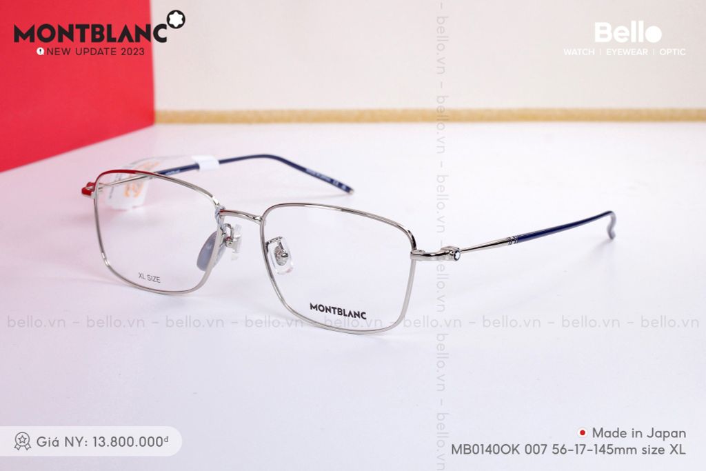  Montblanc MB0140OK 007 sale 20% + tặng tròng kính chống chói loá lái xe ngày và đêm 
