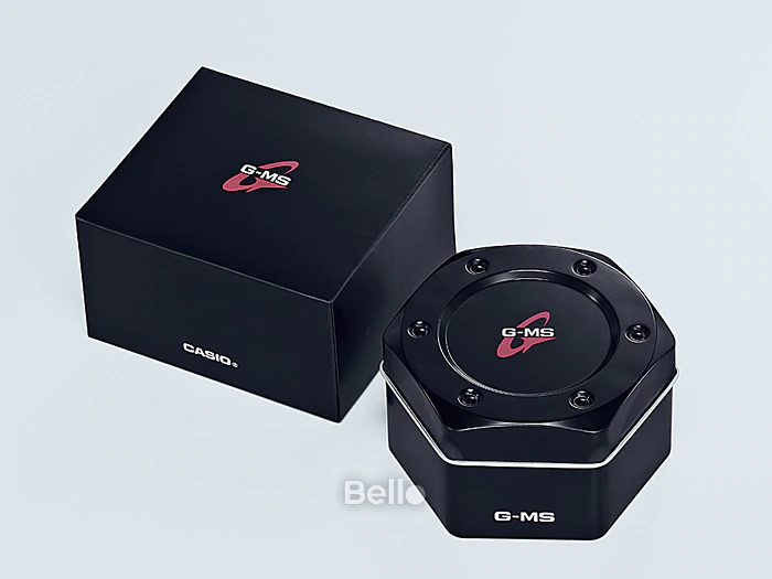 MSG-S200D-7A- Đồng hồ Casio G-Shock chính hãng - Các bộ phận kim loại màu vàng và hồng vàng được sử dụng phóng khoáng