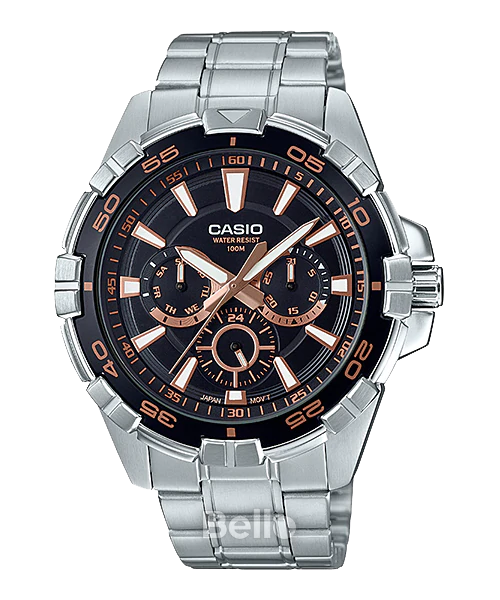 Đồng hồ Casio Nam MTD-1069D-1A3 chính hãng, giá rẻ, Thay Pin Trọn Đời