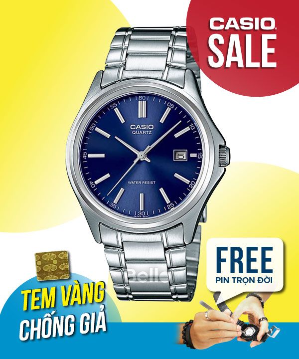 Đồng hồ Casio Nam MTP-1183A-2A chính hãng, giá rẻ, Thay Pin Trọn Đời