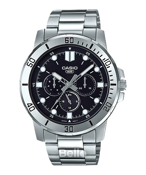 Đồng hồ Casio Nam MTP-VD300D-1E chính hãng, giá rẻ, Thay Pin Trọn Đời