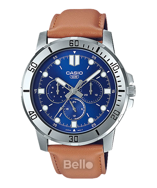 Đồng hồ Casio Nam MTP-VD300L-2E chính hãng, giá rẻ, Thay Pin Trọn Đời