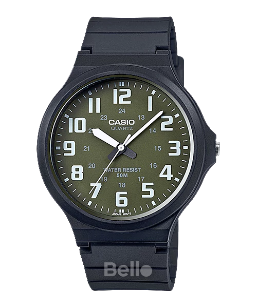 MW-240-3B - Đồng hồ Casio Nam chính hãng, giá rẻ, Thay Pin Trọn Đời
