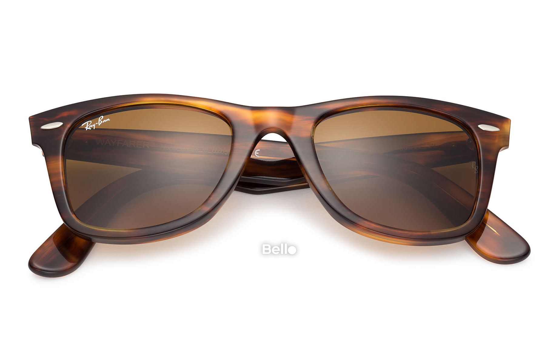 RB2140 954 Kính râm Ray-Ban chính hãng Ray-Ban Wayfarer Classic Gọng đồi mồi, mắt nâu B-15