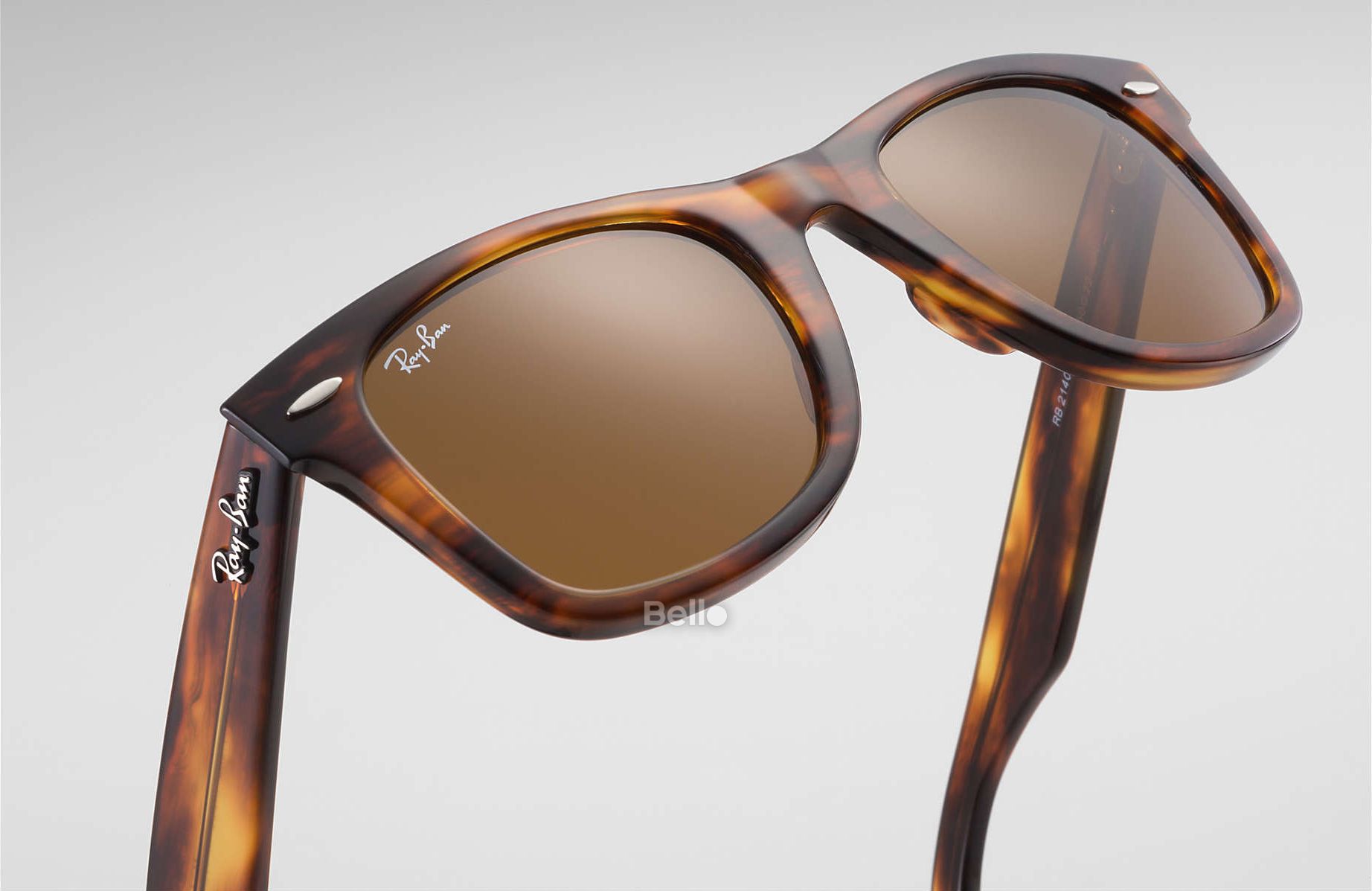 RB2140 954 Kính râm Ray-Ban chính hãng Ray-Ban Wayfarer Classic Gọng đồi mồi, mắt nâu B-15
