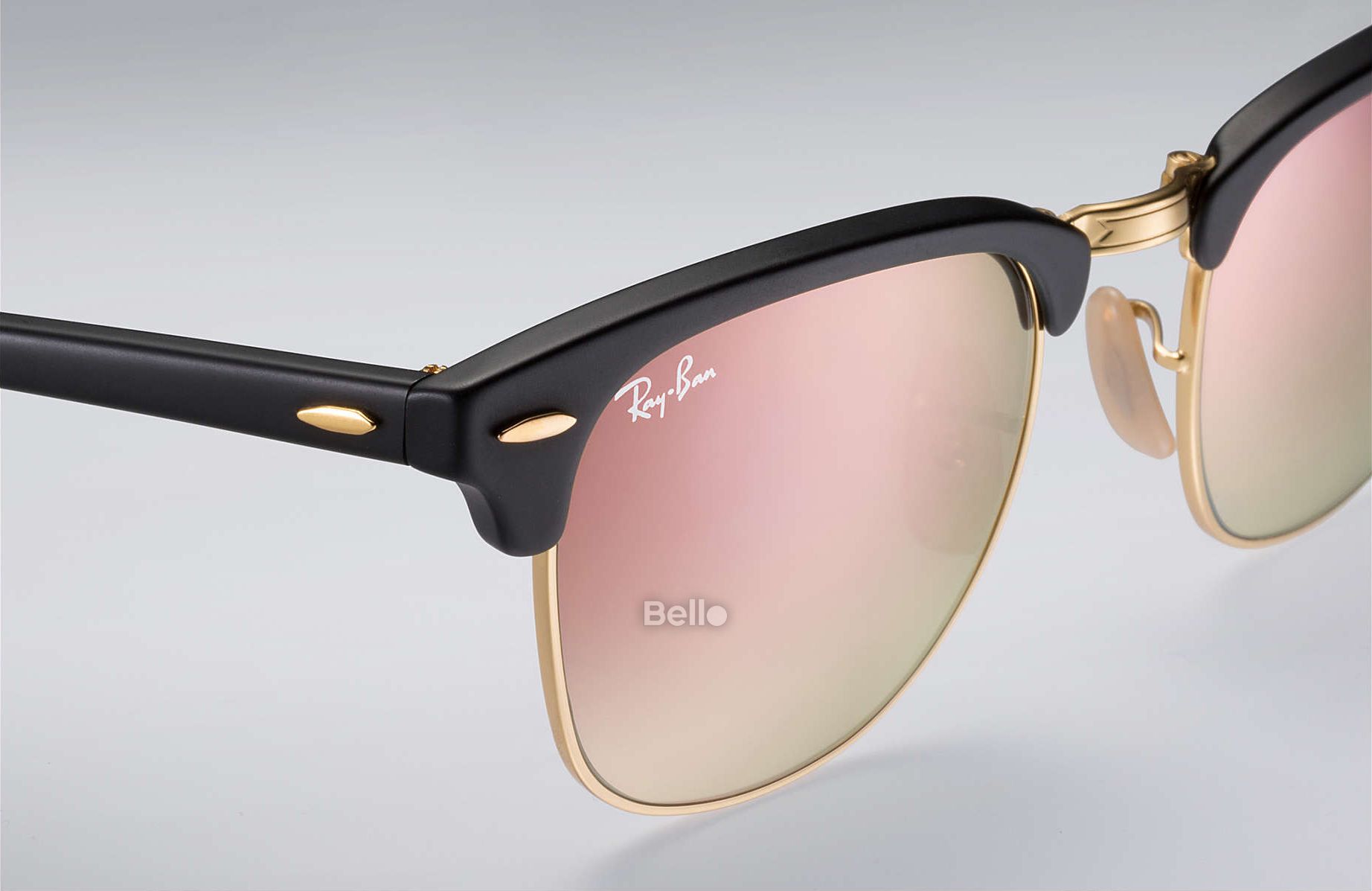 Ray-Ban Clubmaster Folding Flash Lenses Gradient RB2176 901S/7O