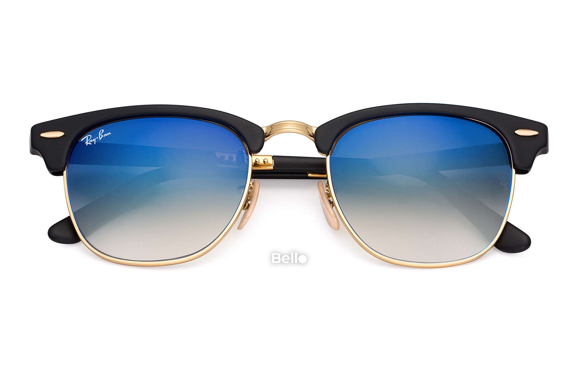 Ray-Ban Clubmaster Folding Flash Lenses Gradient RB2176 901S/7Q