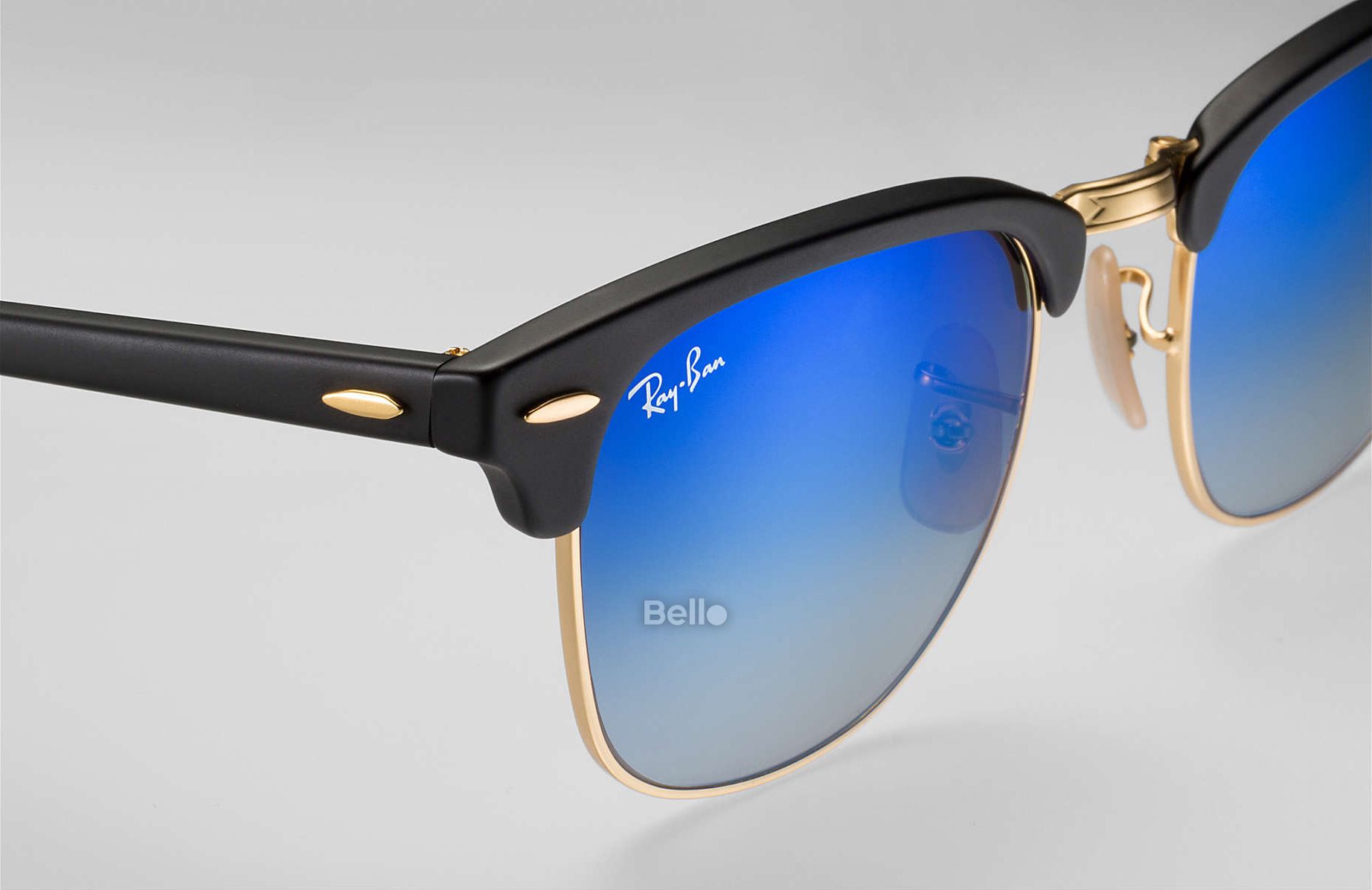 Ray-Ban Clubmaster Folding Flash Lenses Gradient RB2176 901S/7Q
