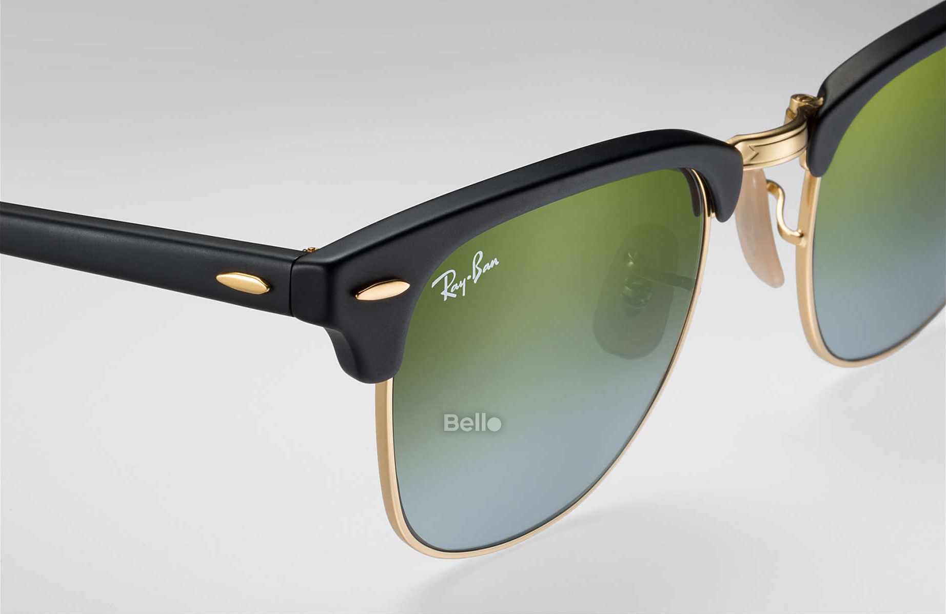 RB2176 901S/9J Kính râm Ray-Ban chính hãng Ray-Ban Clubmaster Folding Flash Lenses Gradient
