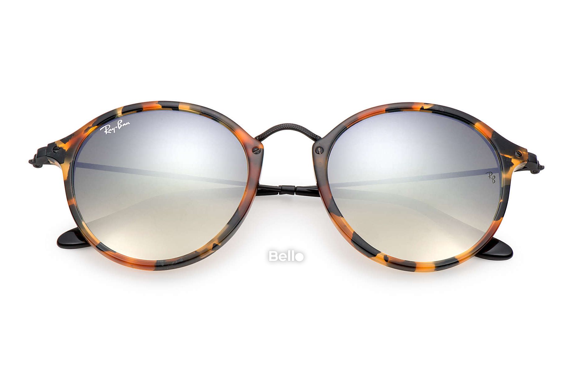 RB2447 1157/9U Kính râm Ray-Ban chính hãng Ray-Ban Round Fleck Flash Lenses Gradient