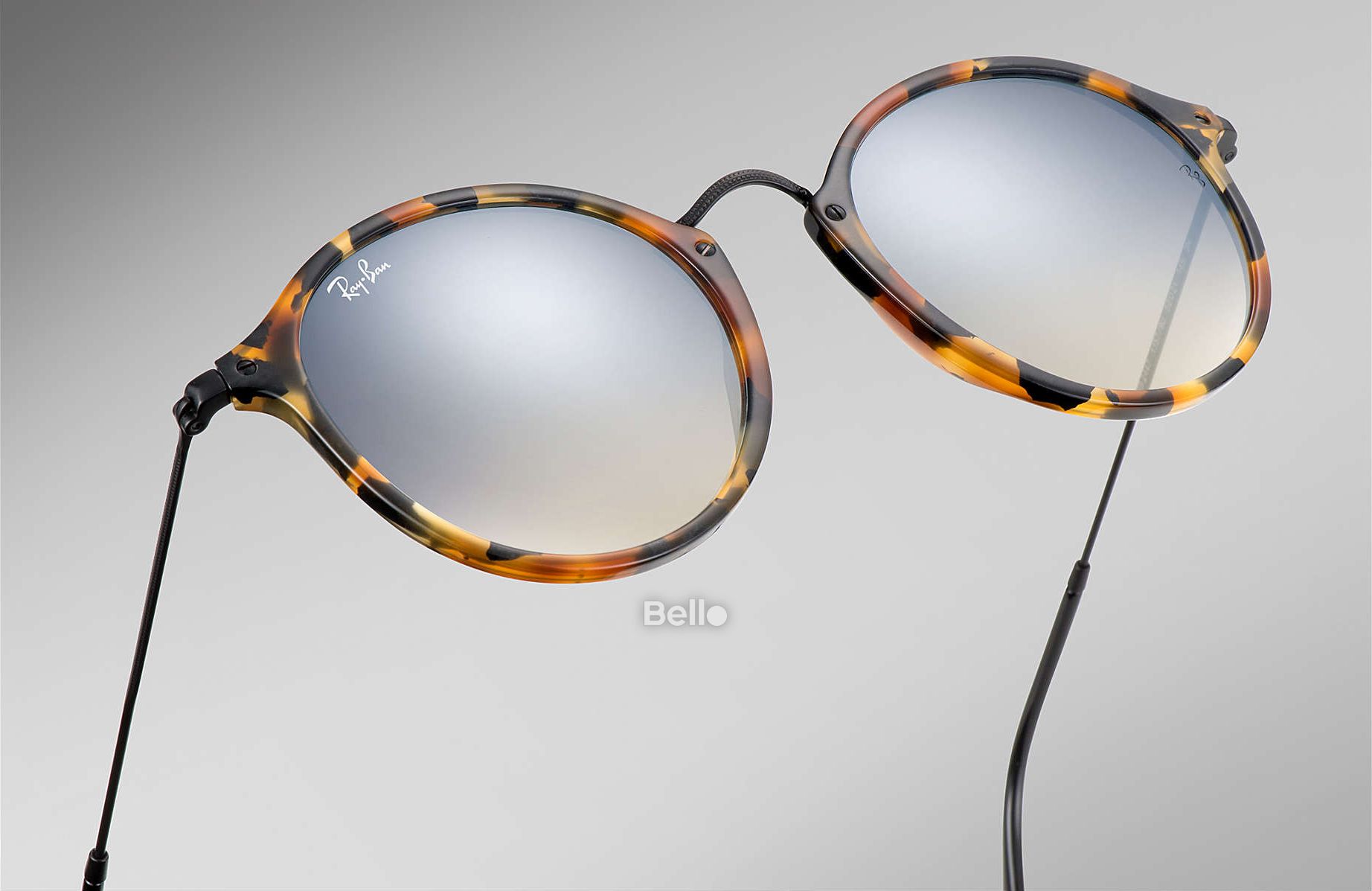 RB2447 1157/9U Kính râm Ray-Ban chính hãng Ray-Ban Round Fleck Flash Lenses Gradient