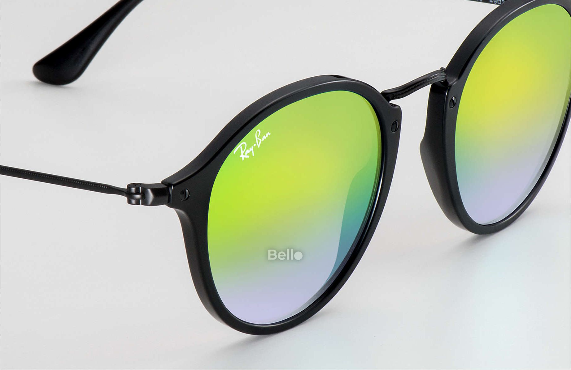 Ray-Ban Round Fleck Flash Lenses Gradient RB2447 901/4J