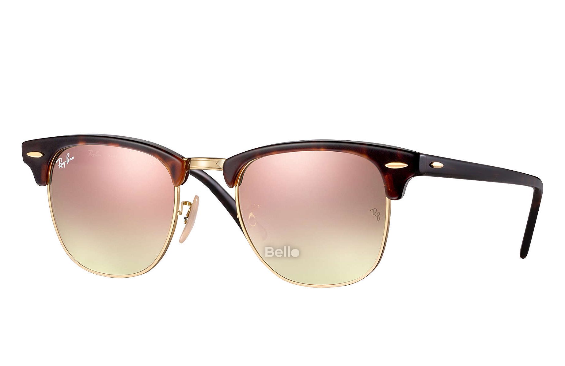RB3016 990/7O Kính râm Ray-Ban chính hãng Ray-Ban Clubmaster Flash Lenses Gradient
