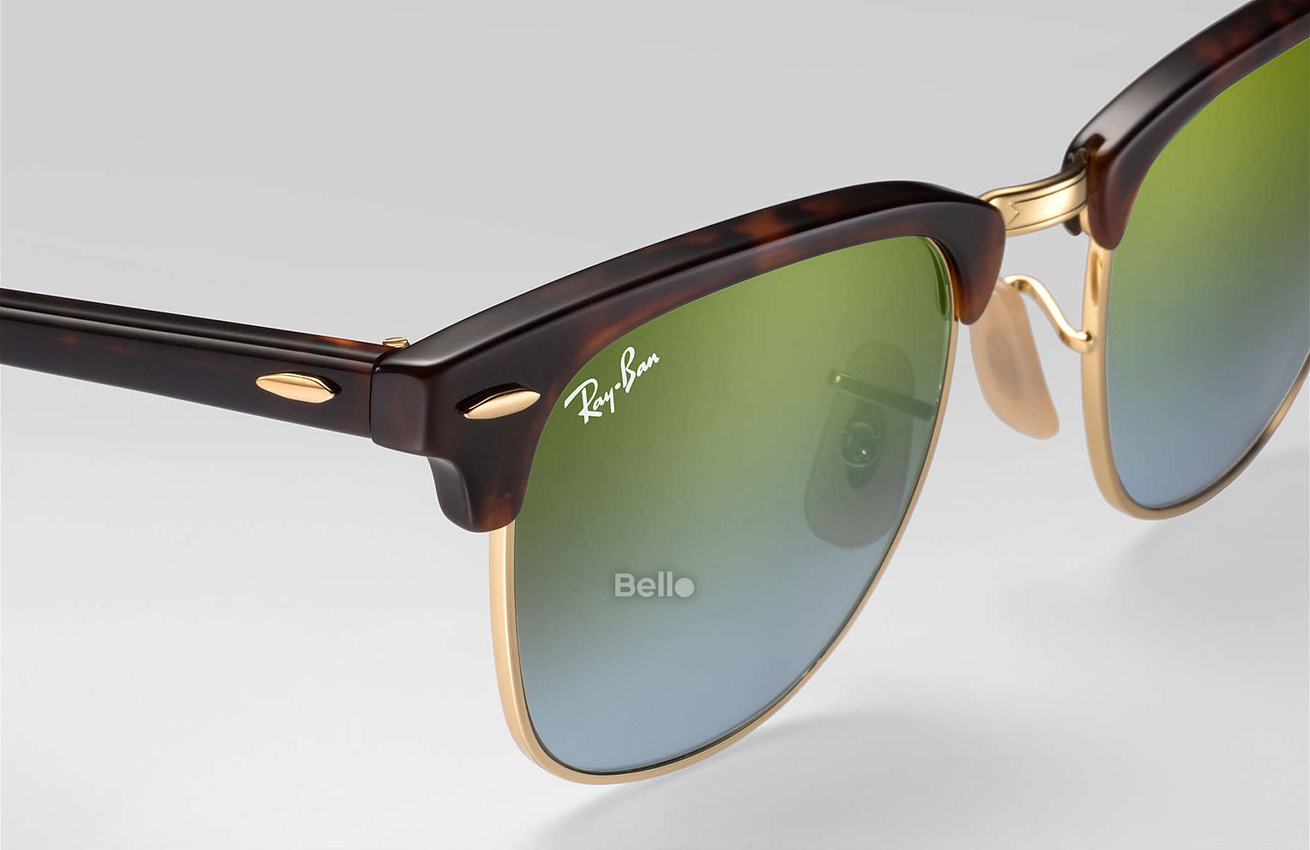 RB3016 990/9J Kính râm Ray-Ban chính hãng Ray-Ban Clubmaster Flash Lenses Gradient