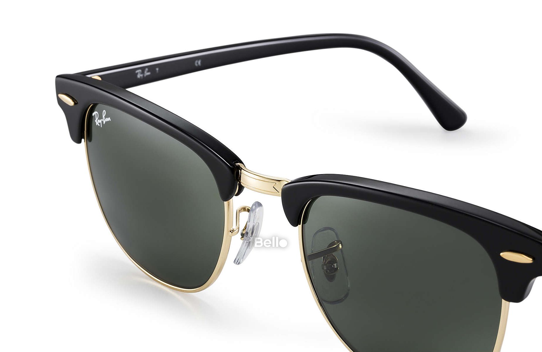 RB3016 W0365 Kính râm Ray-Ban chính hãng Ray-Ban Clubmaster Classic Gọng đen, mắt xanh đen G-15