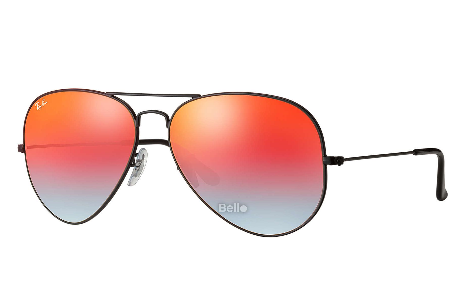 RB3025 002/4W Kính râm Ray-Ban chính hãng Ray-Ban Aviator Mineral Flash Lenses