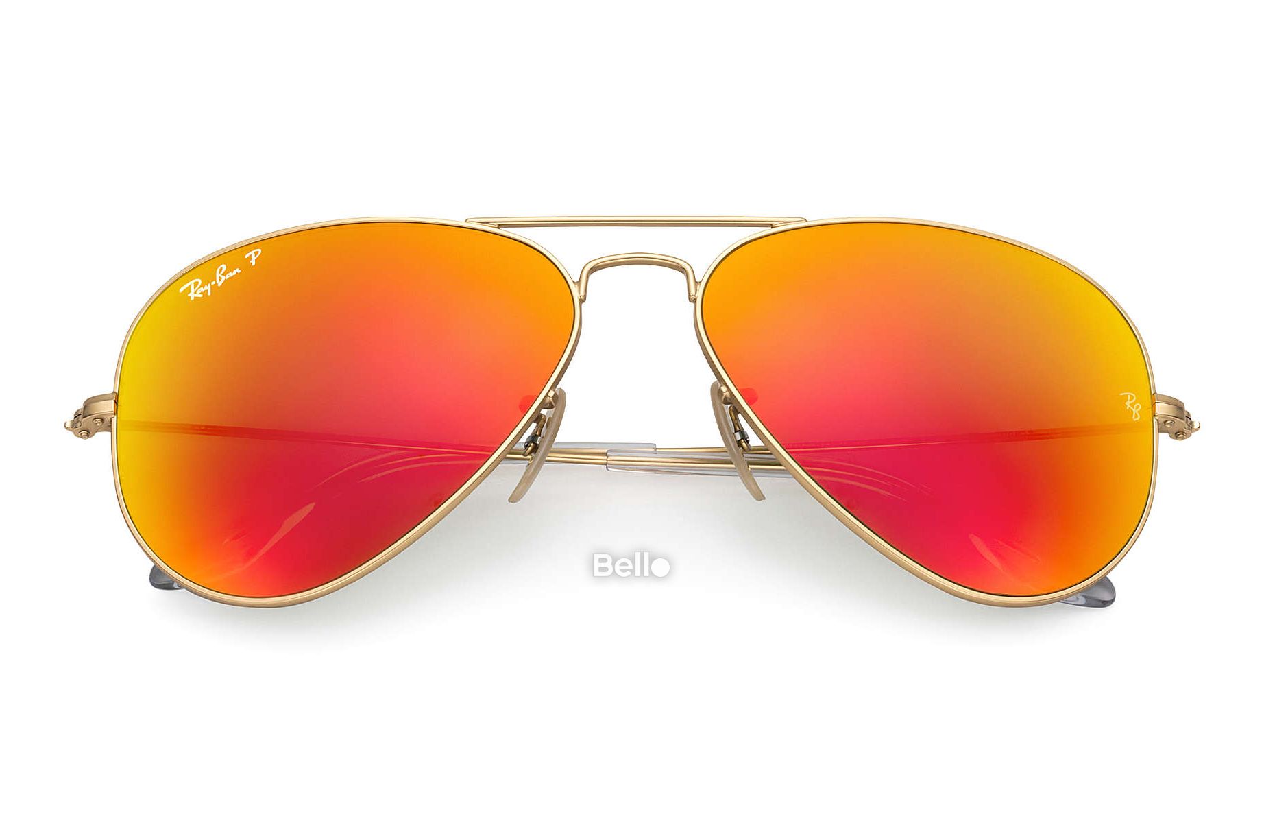 RB3025 112/4D Kính râm Ray-Ban chính hãng Ray-Ban Aviator Flash Lenses
