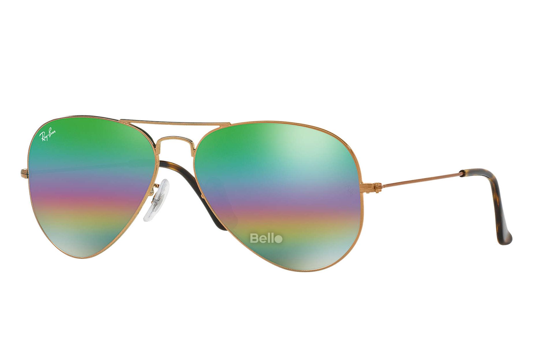 Ray-Ban Aviator Mineral Flash Lenses RB3025 9018/C3