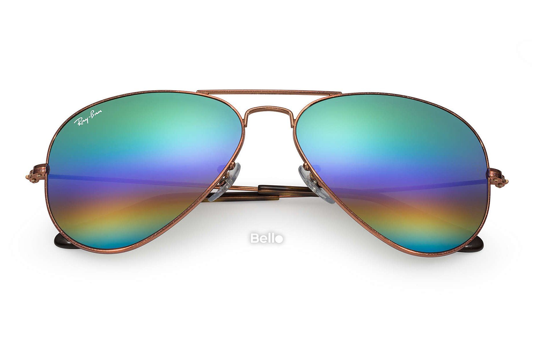 Ray-Ban Aviator Mineral Flash Lenses RB3025 9018/C3