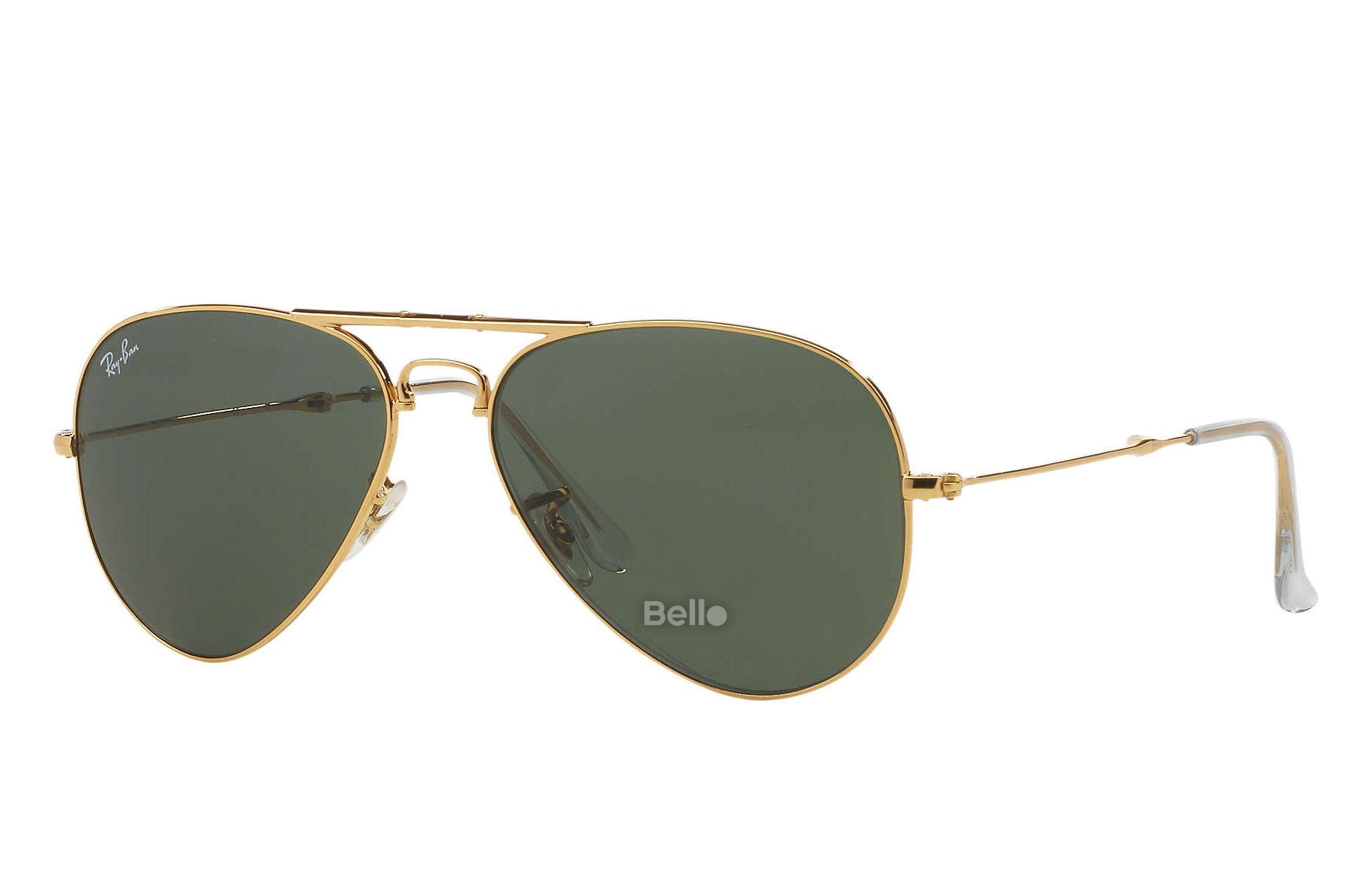 RB3479 001 Kính râm Ray-Ban chính hãng Ray-Ban Aviator Folding Gọng vàng, mắt xanh G-15