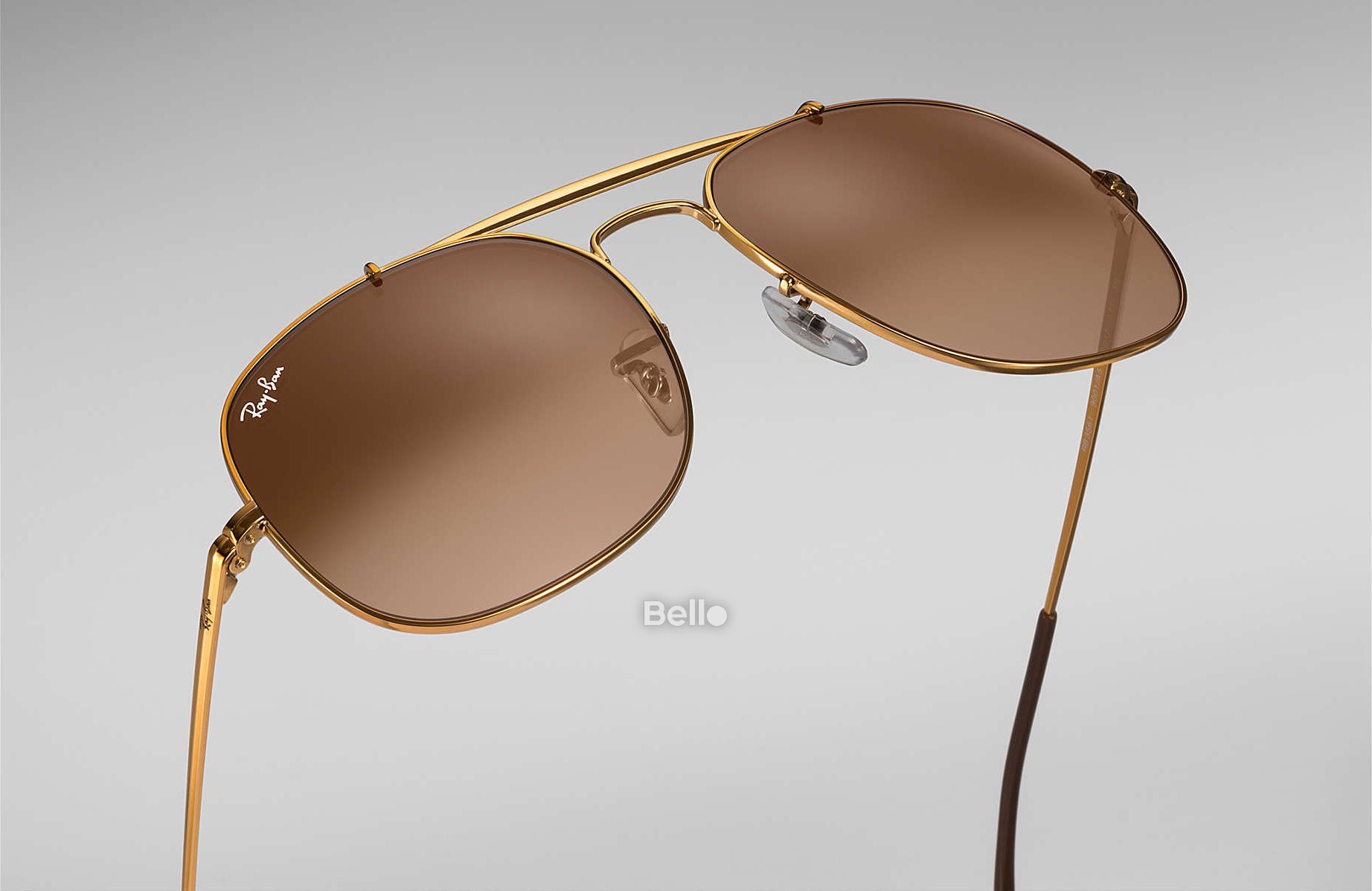 RB3561 9001/A5 Kính râm Ray-Ban chính hãng Ray-Ban General Gọng màu đồng, mắt nâu gradient