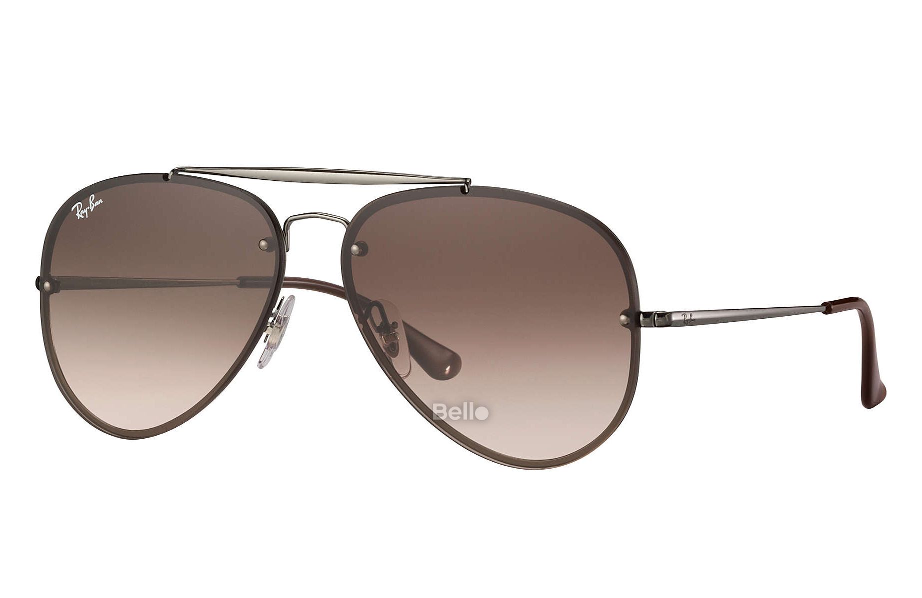 RB3584N 004/13 Kính râm Ray-Ban chính hãng Ray-Ban Blaze Aviator Gọng xám, mắt nâu gradient