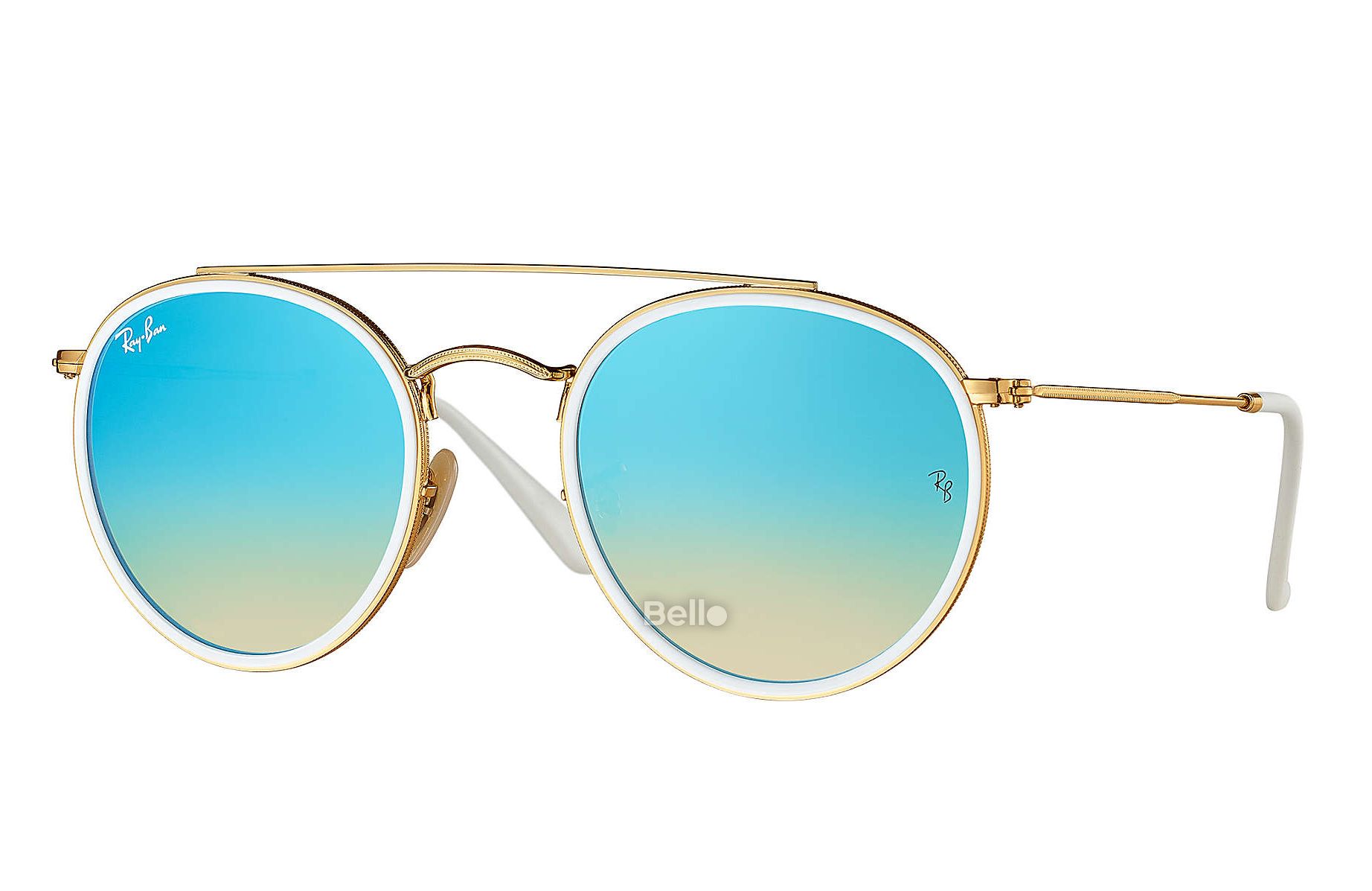 Ray-Ban Round Double Bridge RB3647N 001/4O