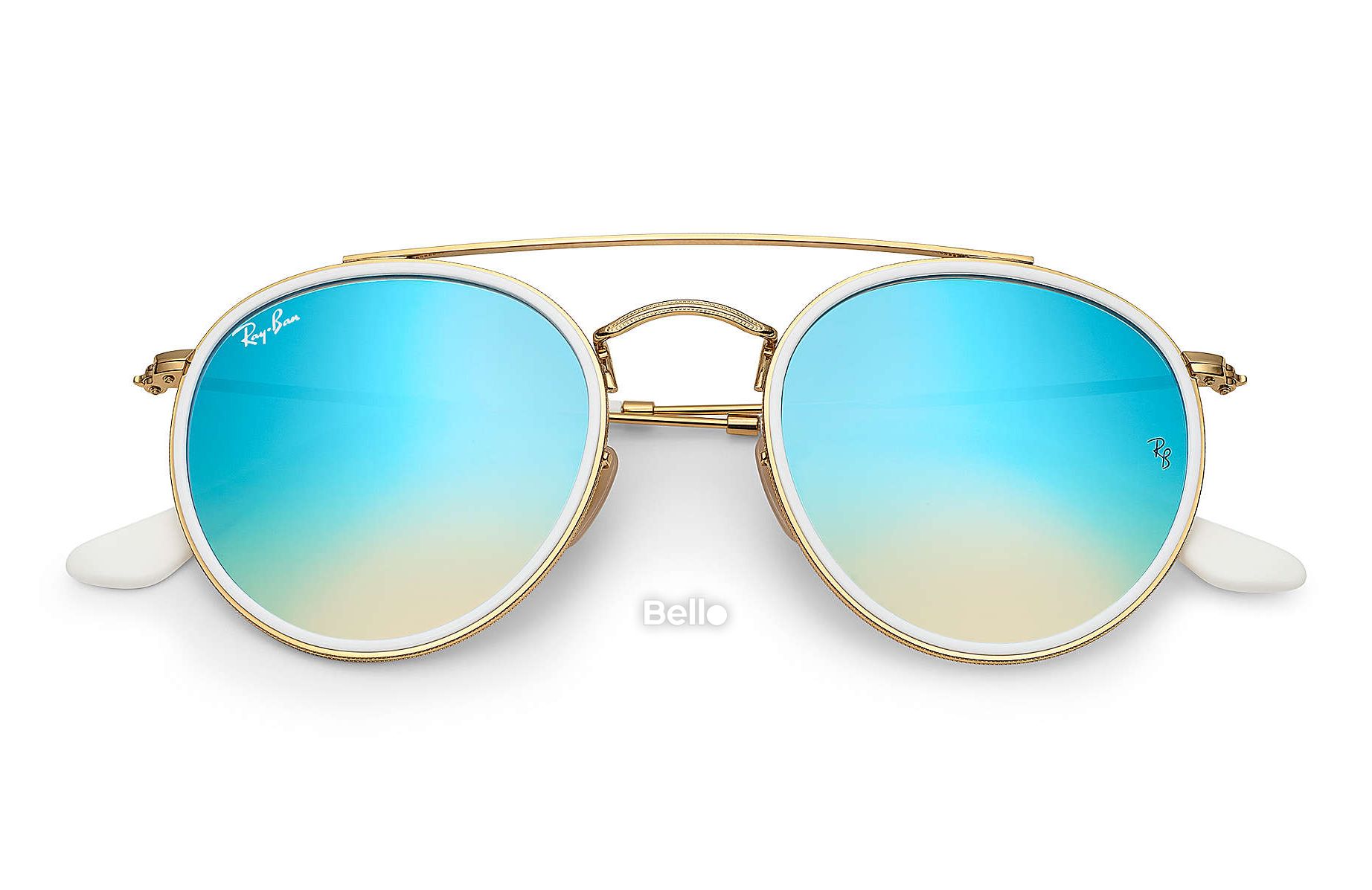 Ray-Ban Round Double Bridge RB3647N 001/4O