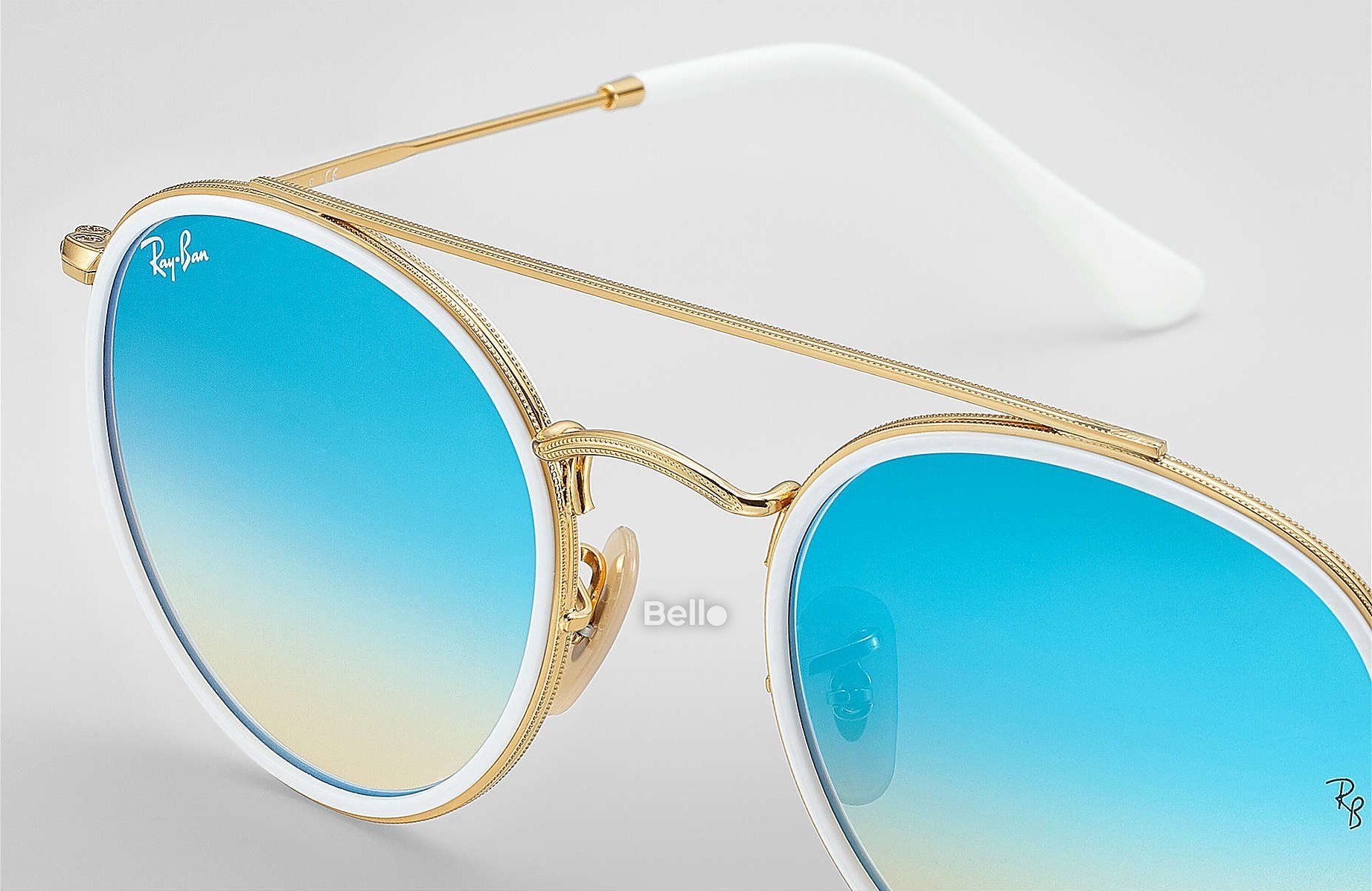 Ray-Ban Round Double Bridge RB3647N 001/4O