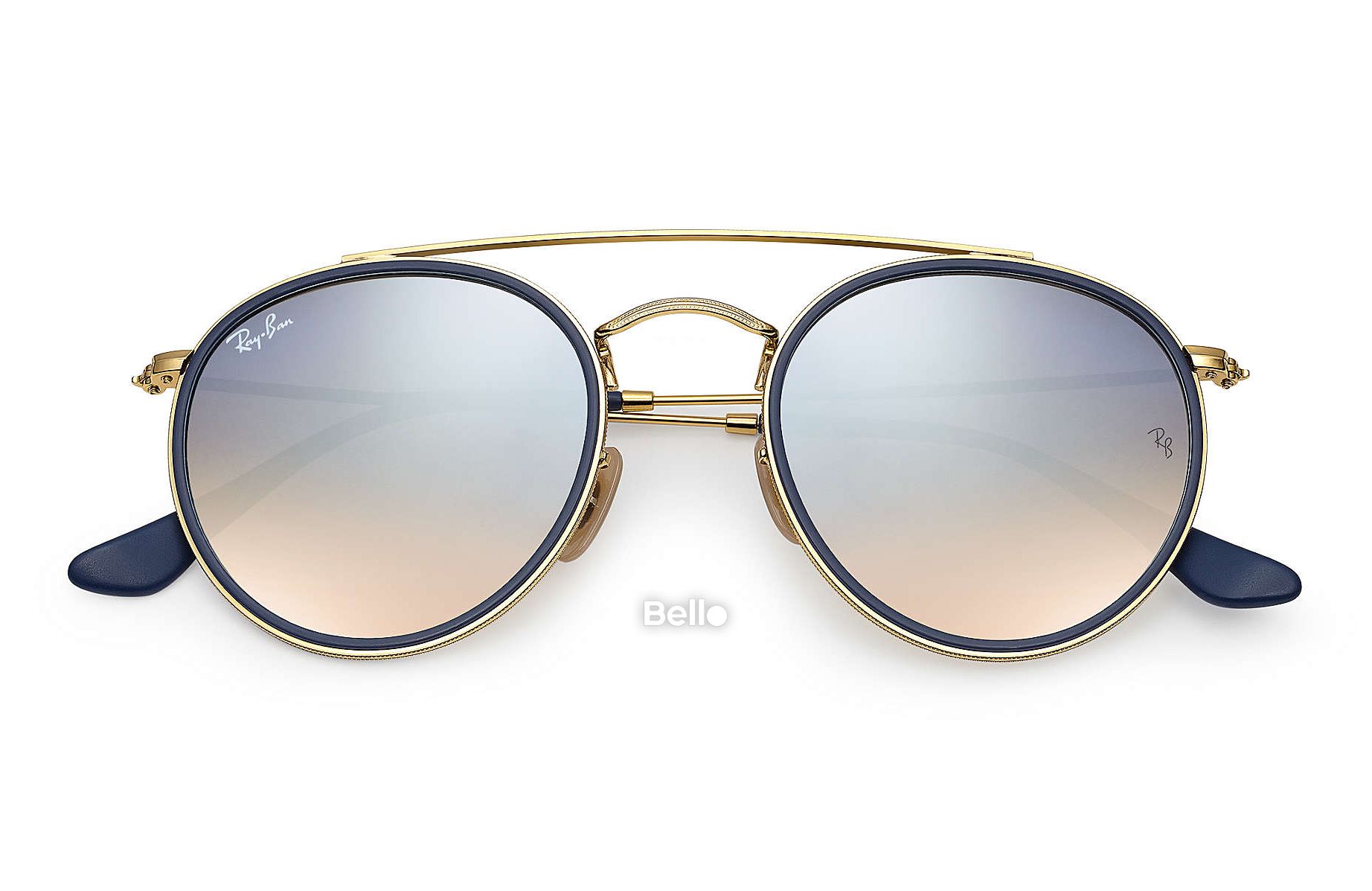 Ray-Ban Round Double Bridge RB3647N 001/9U