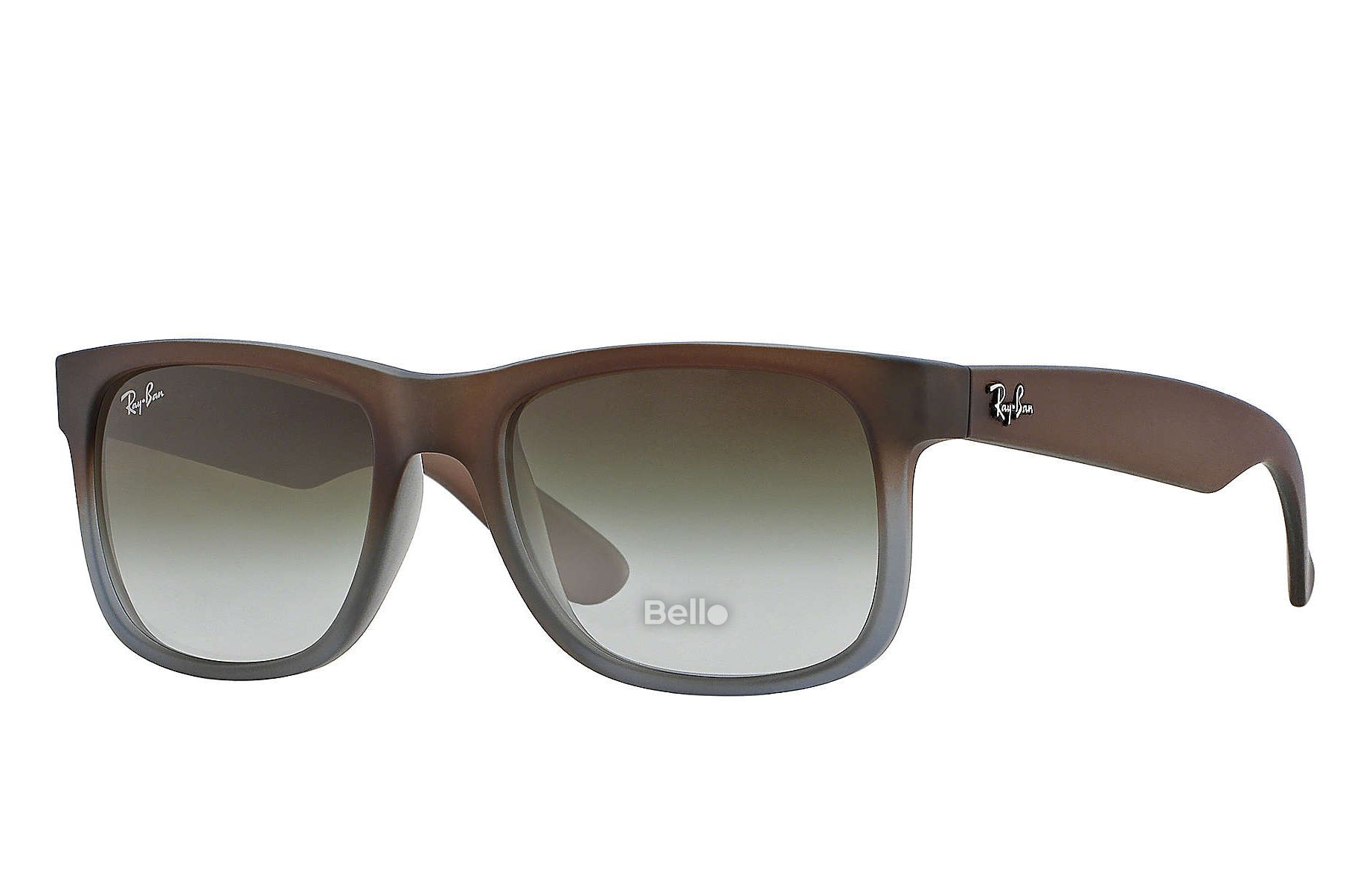 RB4165 854/7ZKính râm Ray-Ban chính hãng Ray-Ban Justin Classic Gọng nâu, mắt xanh lá gradient