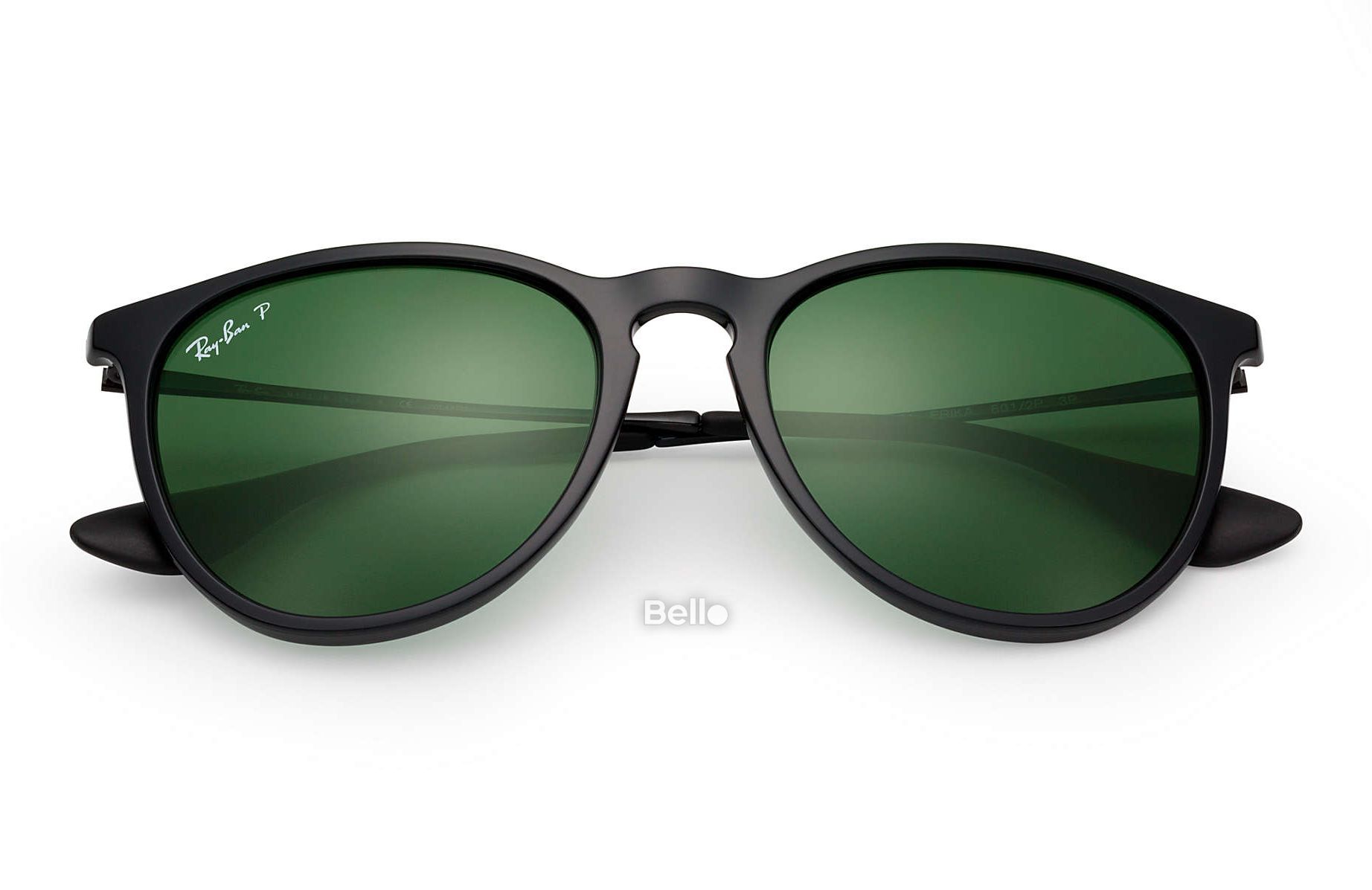 RB4171 601/2P Kính râm Ray-Ban chính hãng Ray-Ban Erika Classic Gọng đen, mắt xanh G-15 polarized