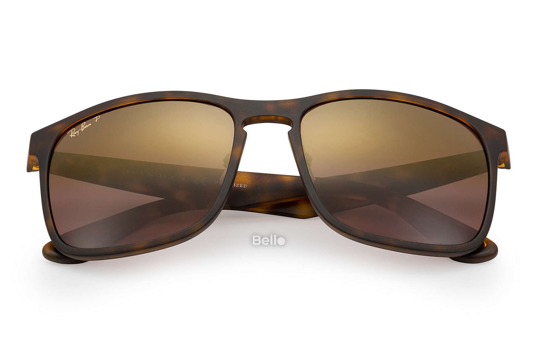 RB4264 894/6B Kính râm Ray-Ban chính hãng Ray-Ban Chromance Gọng đồi mồi, mắt tráng gương tím polarized chromance