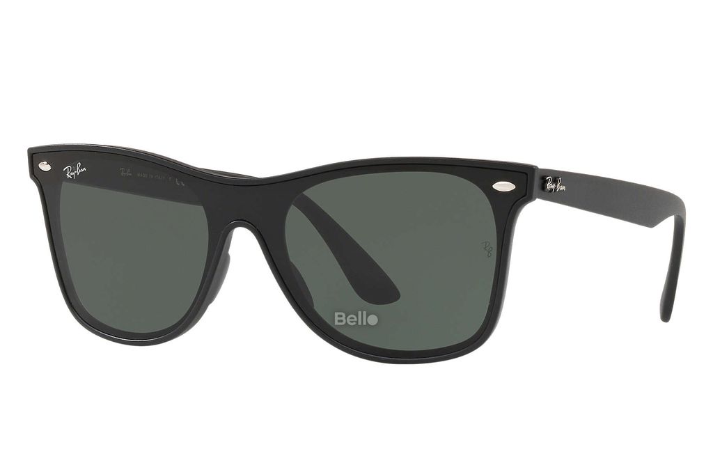 RB4440NF 601S/71Kính râm Ray-Ban chính hãng Ray-Ban Blaze Wayfarer Gọng đen, mắt xanh đen