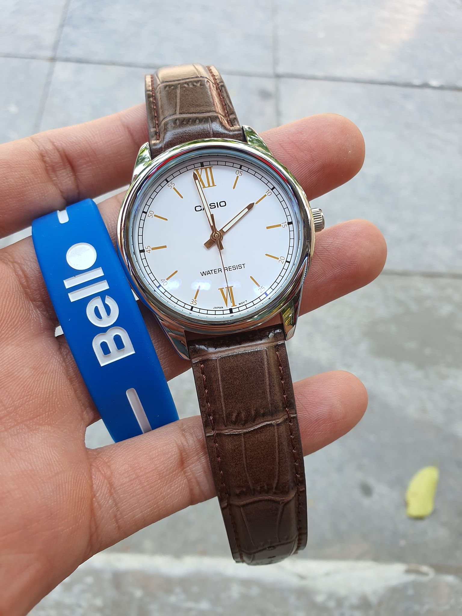 Đồng hồ Casio Nam MTP-V005L-7B3 chính hãng, giá rẻ, Thay Pin Trọn Đời
