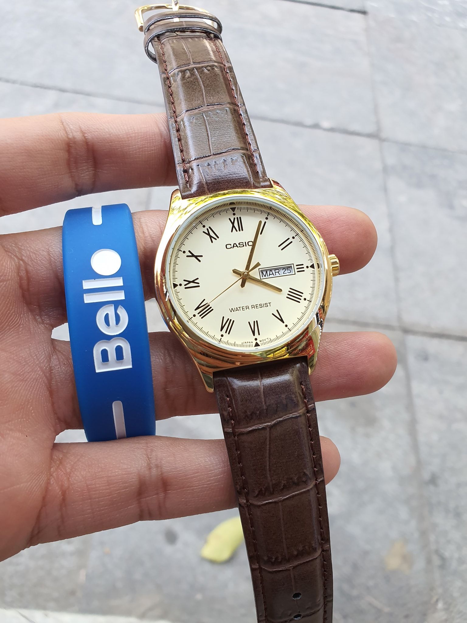 Đồng hồ Casio Nam MTP-V006GL-9B chính hãng, giá rẻ, Thay Pin Trọn Đời
