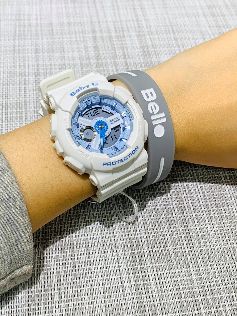  [Pin Miễn Phí Trọn Đời] BA-110BE-7A - Đồng hồ Casio Baby-G - Tem Vàng Chống Giả 