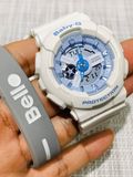  [Pin Miễn Phí Trọn Đời] BA-110BE-7A - Đồng hồ Casio Baby-G - Tem Vàng Chống Giả 