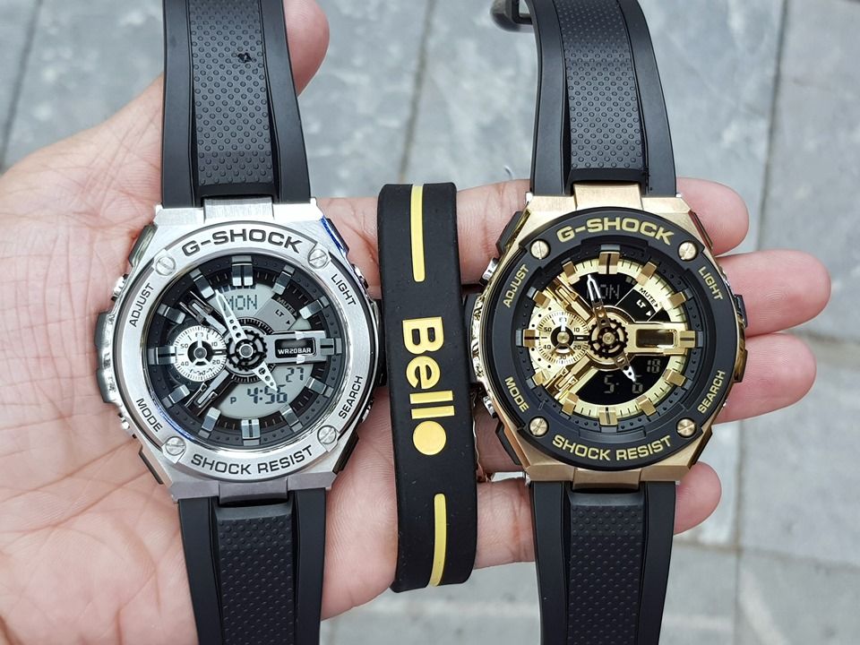 GST-410-1A - G-Shock Steel GST-400 lấy cảm hứng từ G-Shock GA-110