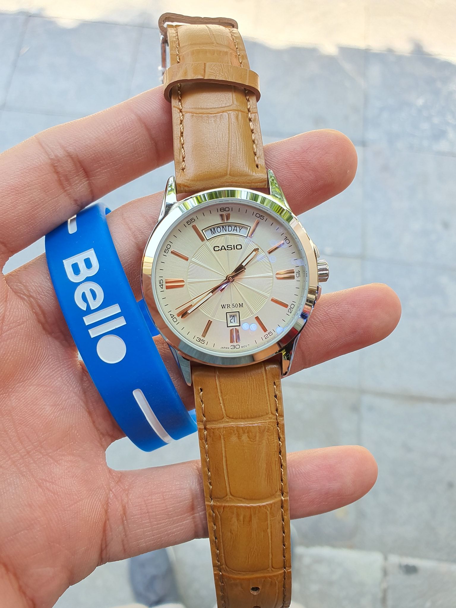 Đồng hồ Casio Nam MTP-1381L-9A chính hãng, giá rẻ, Thay Pin Trọn Đời