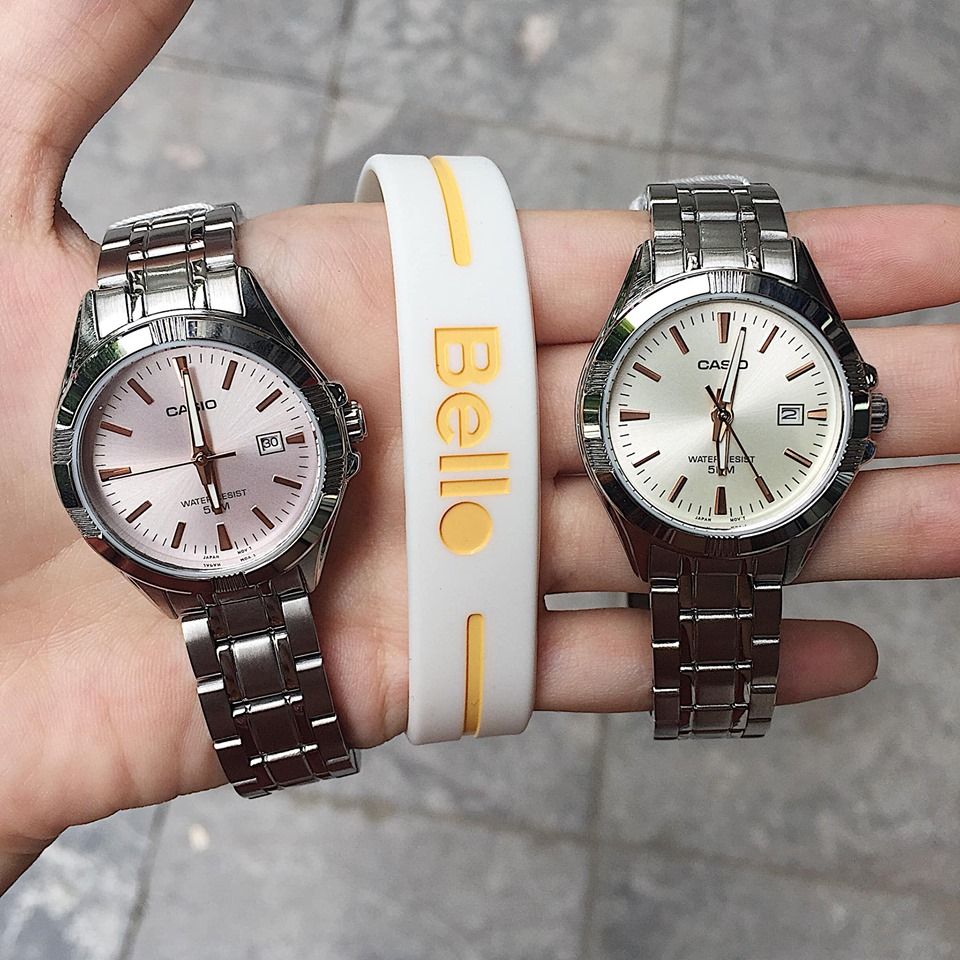 Đồng hồ Casio Nữ LTP-1308D-4A chính hãng, giá rẻ, Thay Pin Trọn Đời