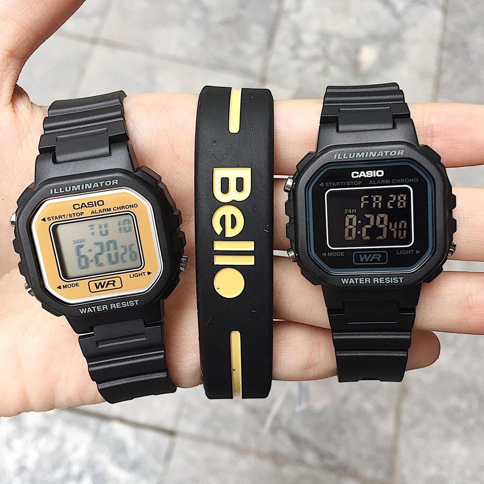 Đồng hồ Casio Nữ LA-20WH-1B chính hãng, giá rẻ, Thay Pin Trọn Đời