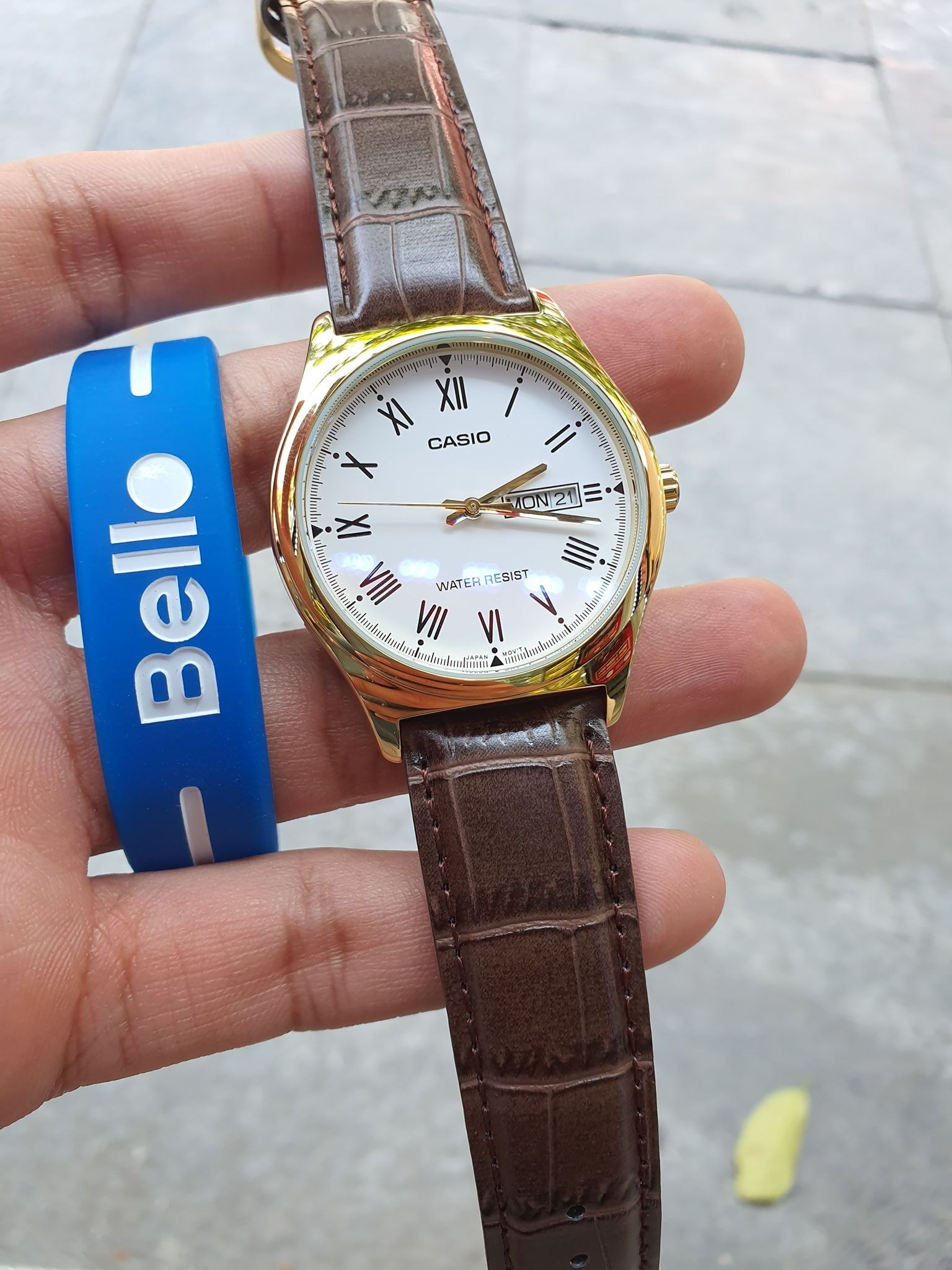 Đồng hồ Casio Nam MTP-V006GL-7B chính hãng, giá rẻ, Thay Pin Trọn Đời